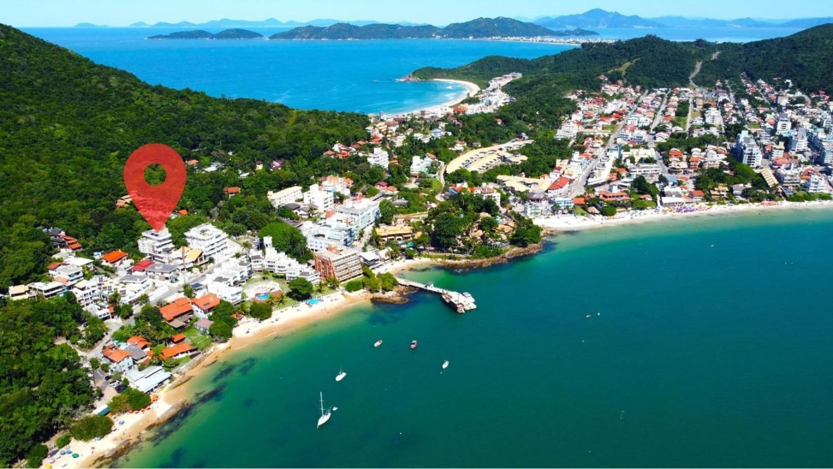 1083 - Apartamento Com Vista Para O Mar Em Bombinhas Exteriör bild